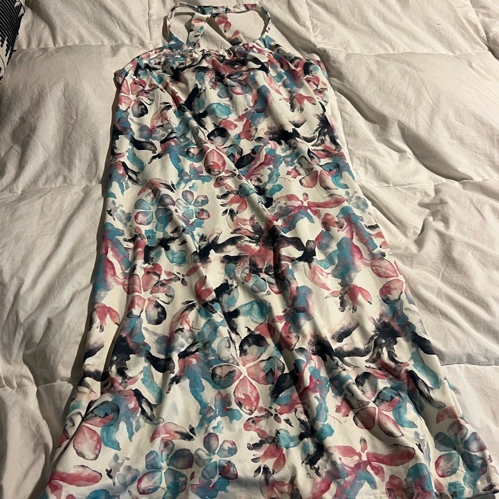 Athletic dress with built in bra Large